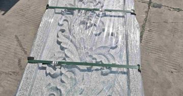 吉林市芝麻白别墅外墙雕刻版