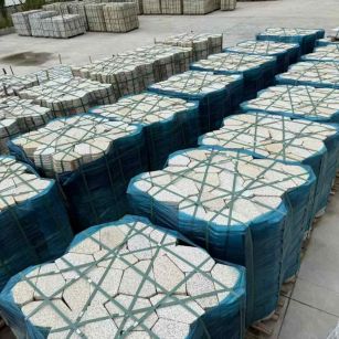 吉林市黄金麻冰裂纹 碎拼