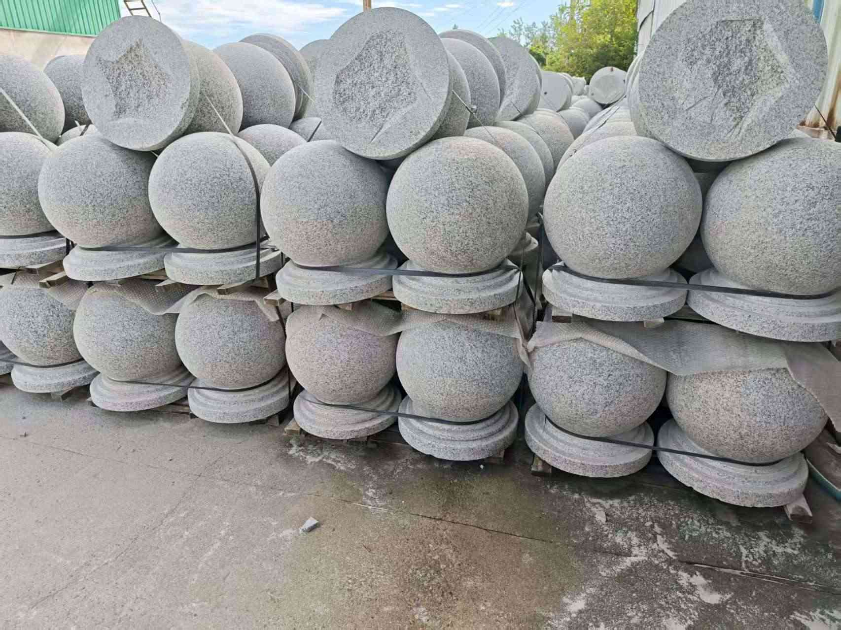 吉林市圆球石球挡车球