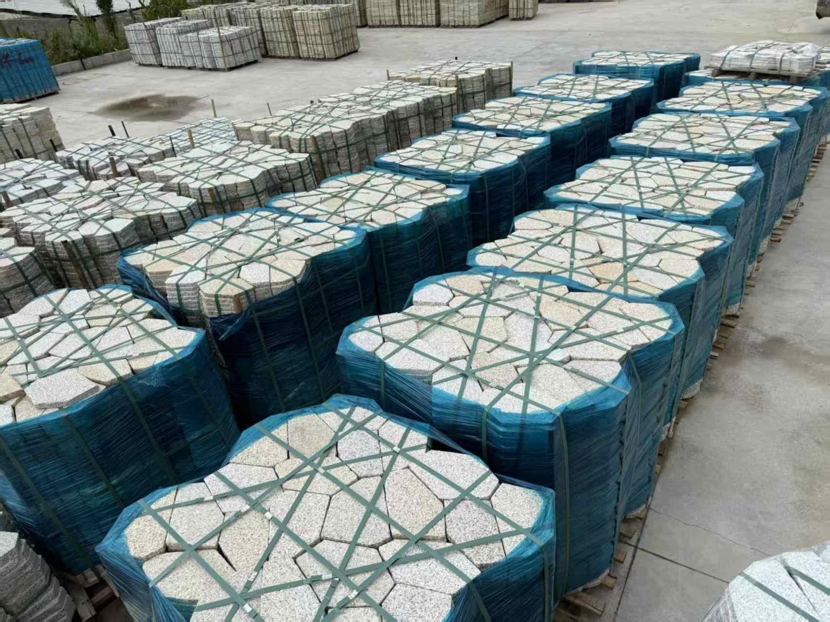 吉林市黄金麻冰裂纹 碎拼