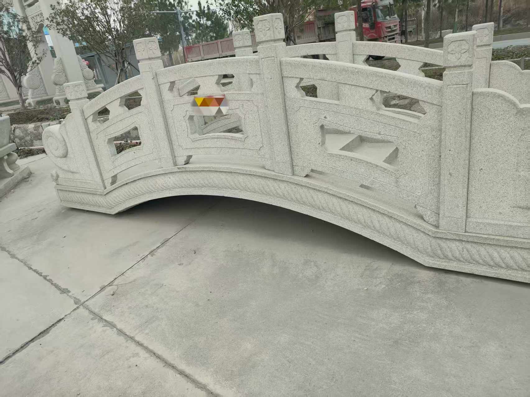 吉林市芝麻白拱桥，石桥